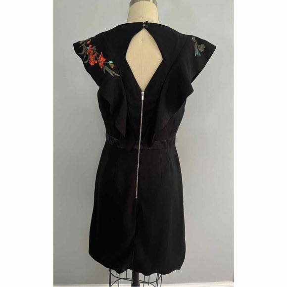 ABS Collection Floral Ruffle Dress - Picture 3 of 6